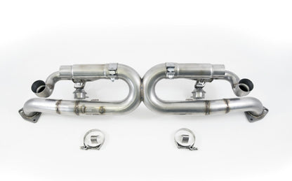 AWE Tuning Porsche 991 SwitchPath Exhaust for Non-PSE Cars Chrome Silver Tips AWE Tuning