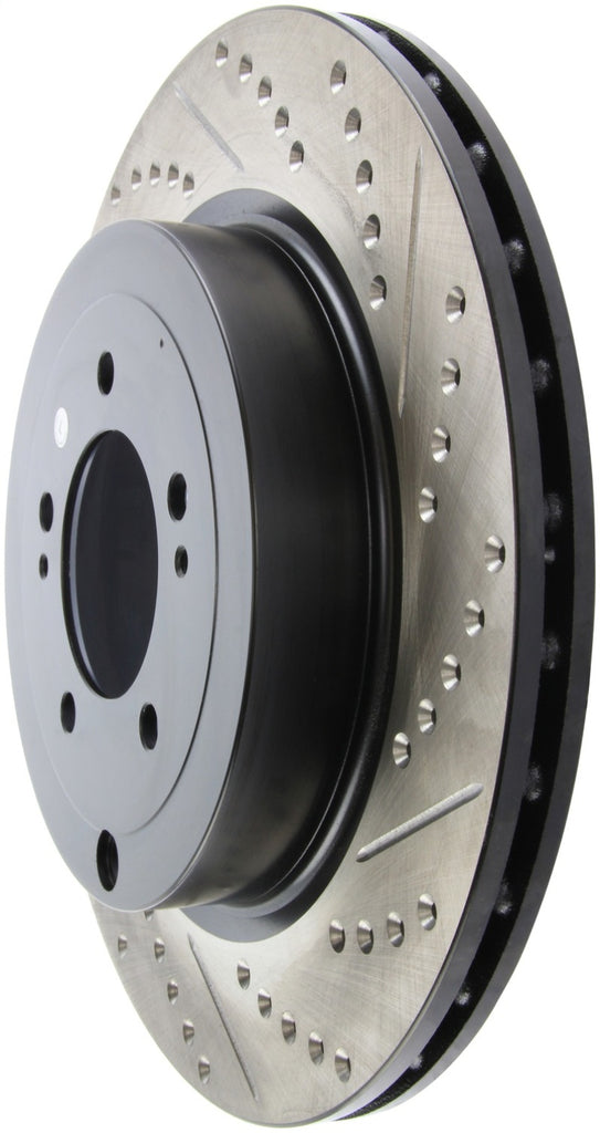 StopTech Slotted & Drilled Sport Brake Rotor - eliteracefab.com