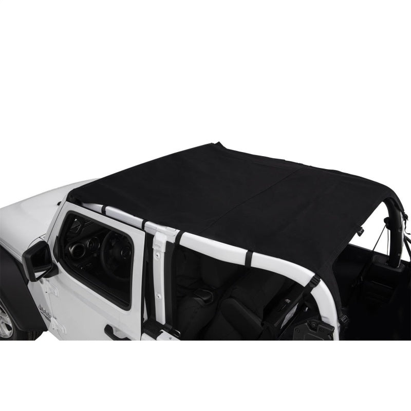 Rampage 2018-2019 Jeep Wrangler(JL) Sport 2-Door California Ext.Brief-OE Style - Black - eliteracefab.com