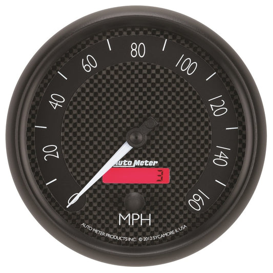 Autometer GT Series 5in In Dash 0-160 MPH Electronic Programmable Speedometer 8089