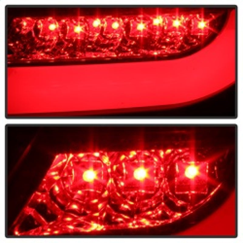 Spyder Pontiac Grand Prix 04-08 Light Bar LED Tail Light Black ALT-YD-PGP04-LED-BK - eliteracefab.com