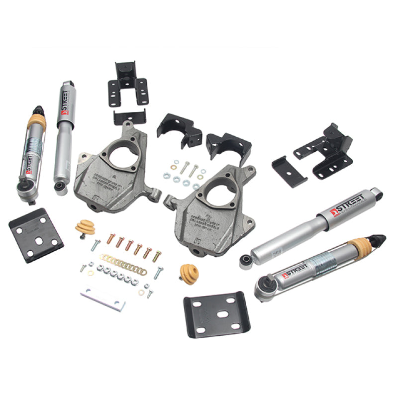 Belltech LOWERING KIT 16.5-17 Chevy Silverado All Cab 2WD 3-4F / 5-6R Belltech