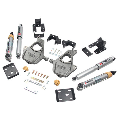 Belltech LOWERING KIT 16.5-17 Chevy Silverado All Cab 2WD 3-4F / 5-6R Belltech
