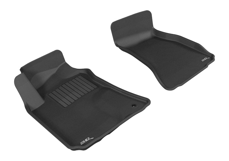 3D MAXpider L1DG01511509 2008-2010 Dodge Challenger Kagu 1st Row Floormat - Black