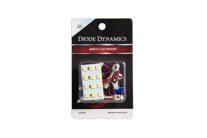 Diode Dynamics LED Board SMD12 - Cool - White (Pair)