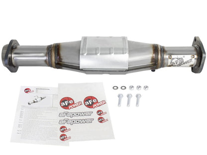 aFe Power Direct Fit Catalytic Converter Replacements Rear 00-03 Jeep Wrangler (TJ) I6-4.0L - eliteracefab.com