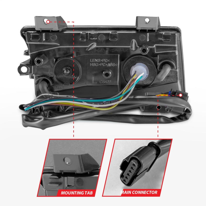 ANZO Wrangler 18-21/Gladiator 20+ LED Side Marker Lights Smoke w Sequential Signal - eliteracefab.com