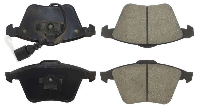 STOPTECH PERFORMANCE 08-09 VW GOLF R/GOLF R32 / 06-09 PASSAT (EXC SYNCRO) FRONT BRAKE PADS, 309.09153 - eliteracefab.com