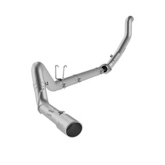 MBRP 08-10 Ford 6.4L F250/350/450 4 inch Filter Back Single Side Exit Aluminum and Down Pipe - eliteracefab.com