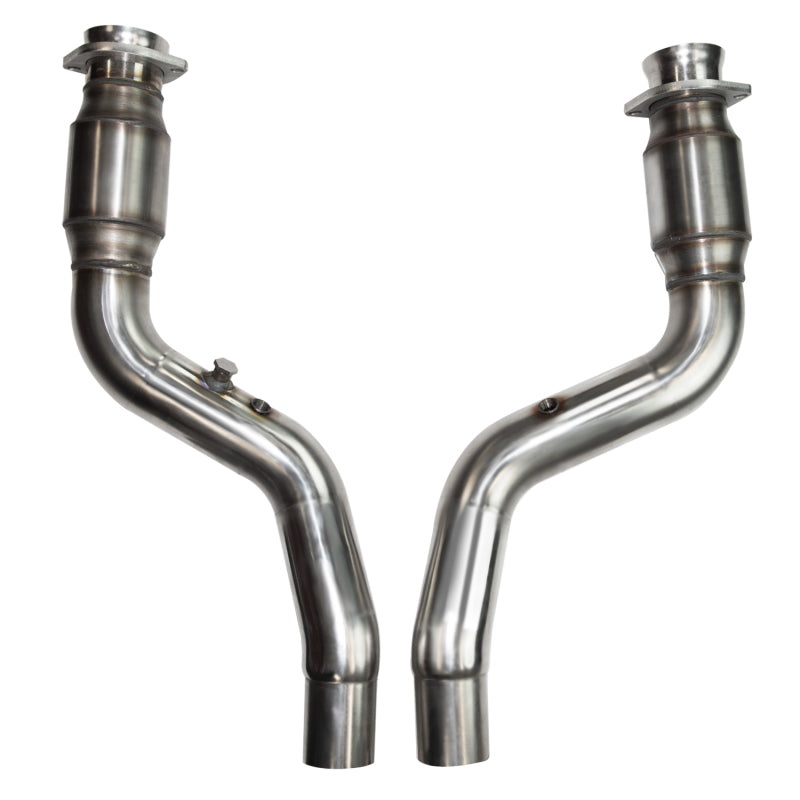 KOOKS 3" CATTED CONNECTION PIPES W/EXHAUST PRESSURE SENSOR (2011+ CHARGER/CHALLENGER SRT8) - eliteracefab.com