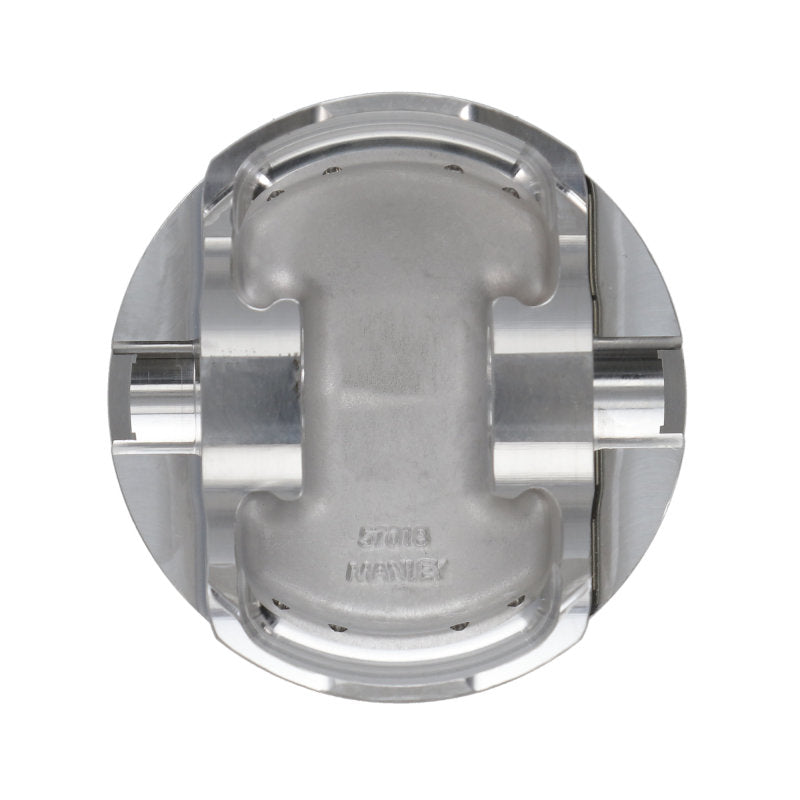 Manley SB Chevy LS Series 4.010in Bore - 4.000in Stroke - 1.115in CD -4cc Dish Pistons (Set of 8)