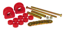 Load image into Gallery viewer, Prothane 82-01 GM S10 2wd Front Sway Bar Bushings - 1 1/8in - Red