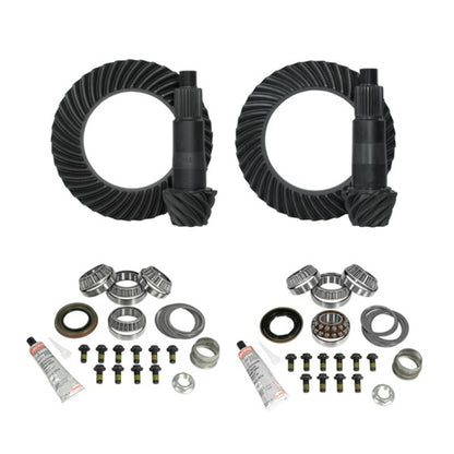 Yukon Gear & Install Kit Package For Jeep JL/JT Rubicon w/ D44 Front & Rear in a 5.38 Ratio Yukon Gear & Axle