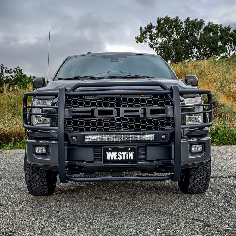 Westin 15-20 Ford F150 Sportsman X Grille Guard - Textured Black Westin