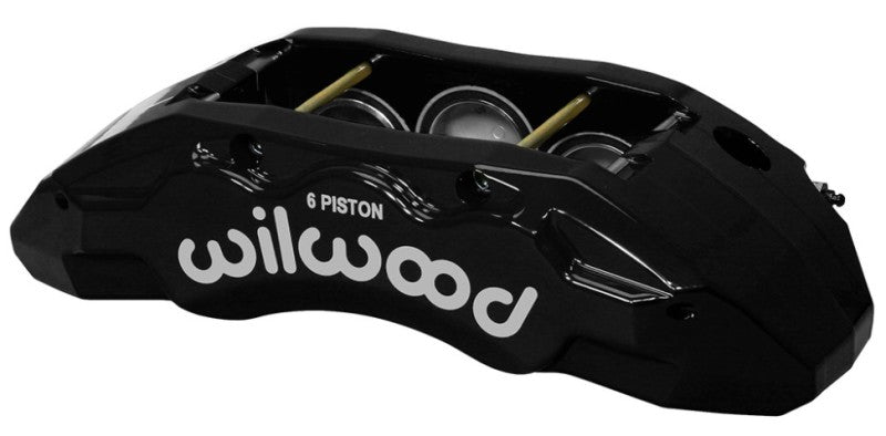 Wilwood Caliper-TX6R- R/H - Black 2.00/1.88/1.88in Pistons 1.38in Disc Wilwood