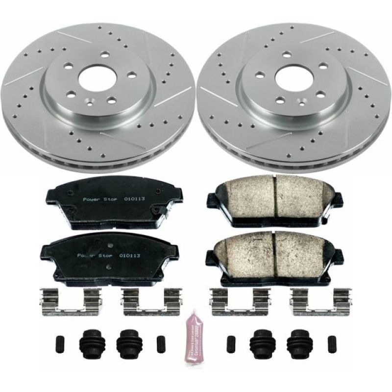 Power Stop 15-16 Chevrolet Trax Front Z23 Evolution Sport Brake Kit - eliteracefab.com