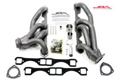 JBA 65-86 GM Truck 265-400 Carbureted w/A.I.R. 1-5/8in Primary Ti Ctd Cat4Ward Header JBA