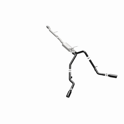 MagnaFlow SYS Cat-Back 3.5in Black Dual Split Rear Tips 14-15 Chevy Silverado/GMC Sierra 4.3L-5.3L Magnaflow