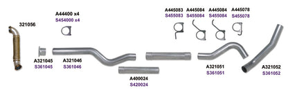 Diamond Eye KIT 4in CB MRP SGL w/ TDP AL 04-05 Chevy/GMC 6.6L Duramax 2500/3500 Diamond Eye Performance
