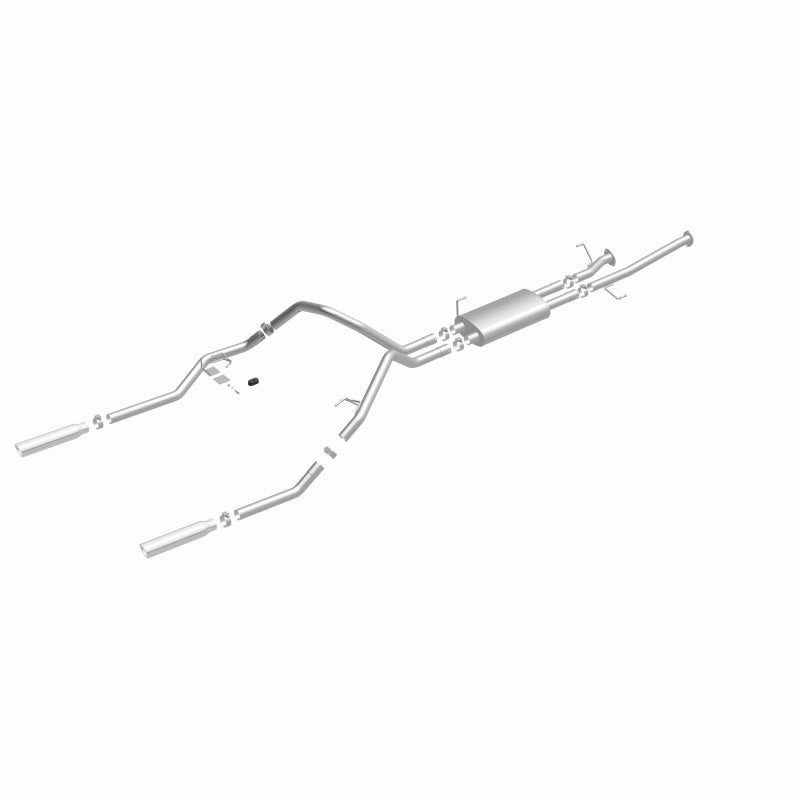 MagnaFlow 14 Toyota Tundra V8 4.6L/5.7L Stainless Cat Back Exhaust Dual Split Rear Exit Magnaflow