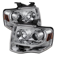 Load image into Gallery viewer, Spyder Ford Expedition 07-13 Projector Headlights Light Tube DRL Chrm PRO-YD-FE07-LTDRL-C - eliteracefab.com