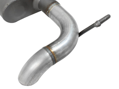 aFe Scorpion Exhaust System Axle Back Aluminized Hi-Tuck 07-17 Jeep Wrangler JK V6 3.6/3.8L - eliteracefab.com