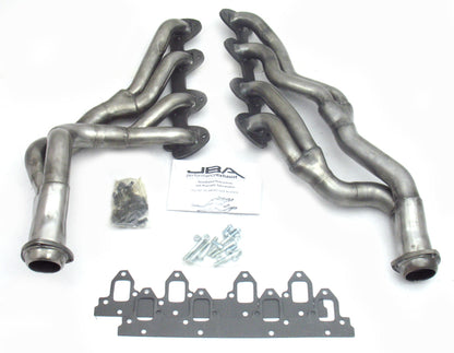 JBA 6655S | 67-70 FORD MUSTANG 390-428 FE 1-3/4IN-2-1/2IN PRIMARY RAW 409 TRI Y HEADER; 1967-1970 - eliteracefab.com