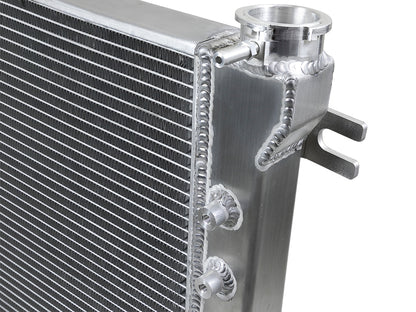 aFe BladeRunner Street Series Tube & Fin Aluminum Radiator 07-18 Jeep Wrangler (JK) V6-3.6L/3.8L - eliteracefab.com