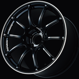 Advan RZII 17x7.5 +38 4-100 Racing Gloss Black Wheel