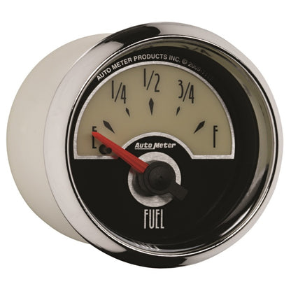 AutoMeter Gauge Fuel Level 2-1/16in. 240 Ohm(e) to 33 Ohm(f) Elec Cruiser 1117