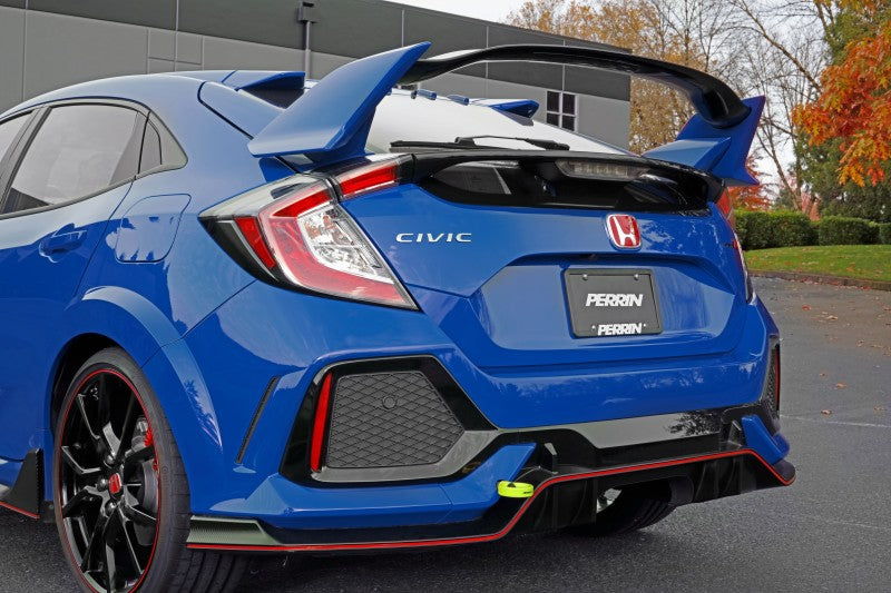 Perrin 10th Gen Civic SI/Type-R/Hatchback Tow Hook Kit (Rear) - Neon Yellow Perrin Performance