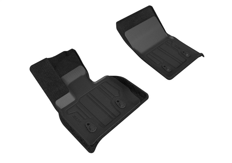 3D MAXpider SLMB10914709 19-21 Mercedes-Benz G-Class Elegant Hybrid 1st Row Floormat - Black