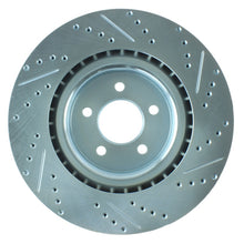 Load image into Gallery viewer, StopTech Select Sport 07-10 Ford Shelby Slotted and Drilled Right Rotor - eliteracefab.com