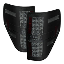 Load image into Gallery viewer, Spyder Ford F150 09-14 LED Tail Lights Black Smoke ALT-YD-FF15009-LED-BSM - eliteracefab.com