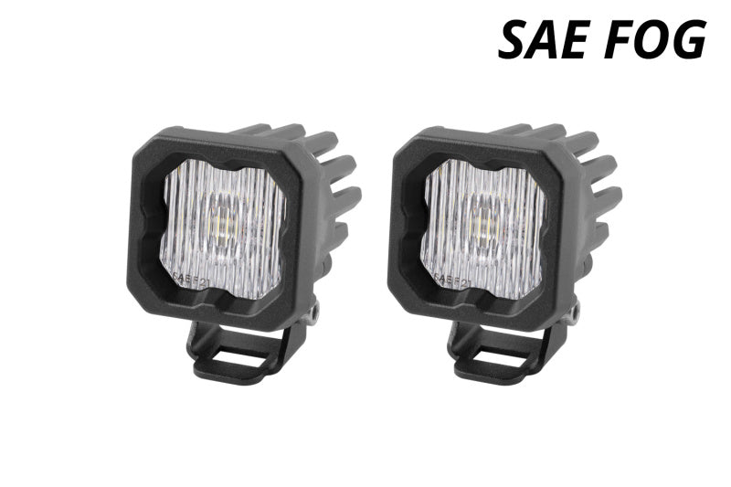 Diode Dynamics Stage Series C1 LED Pod - White SAE Fog Standard ABL (Pair) Diode Dynamics