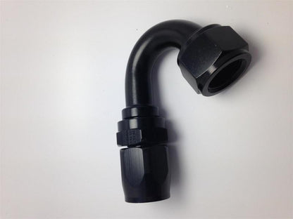 Fragola -8AN x 150 Degree Pro-Flow Hose End - Black