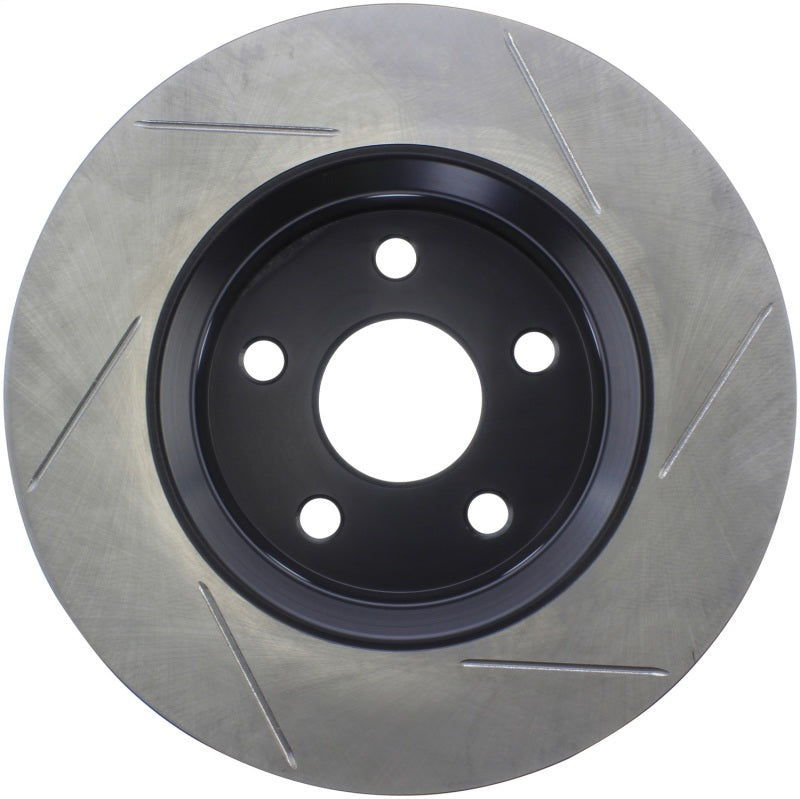 StopTech Slotted Sport Front Right Brake Rotor 11-17Jeep Grand Cherokee (Exludes SRT8) Stoptech