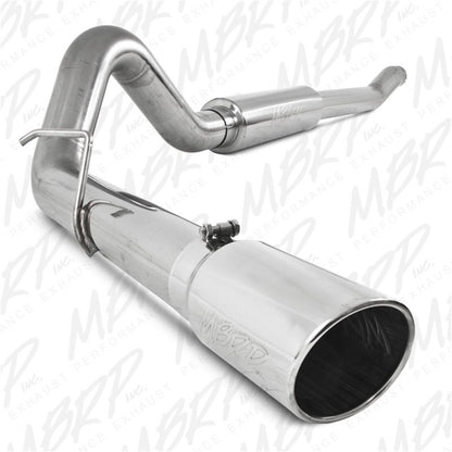 MBRP 2003-2007 Ford F-250/350 6.0L EC/CC Turbo Back Single Side (Stock Cat) - eliteracefab.com