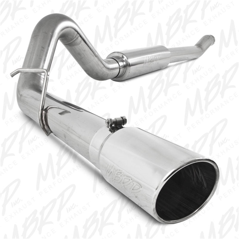 MBRP 2003-2007 Ford F-250/350 6.0L EC/CC Turbo Back Single Side (Stock Cat) - eliteracefab.com