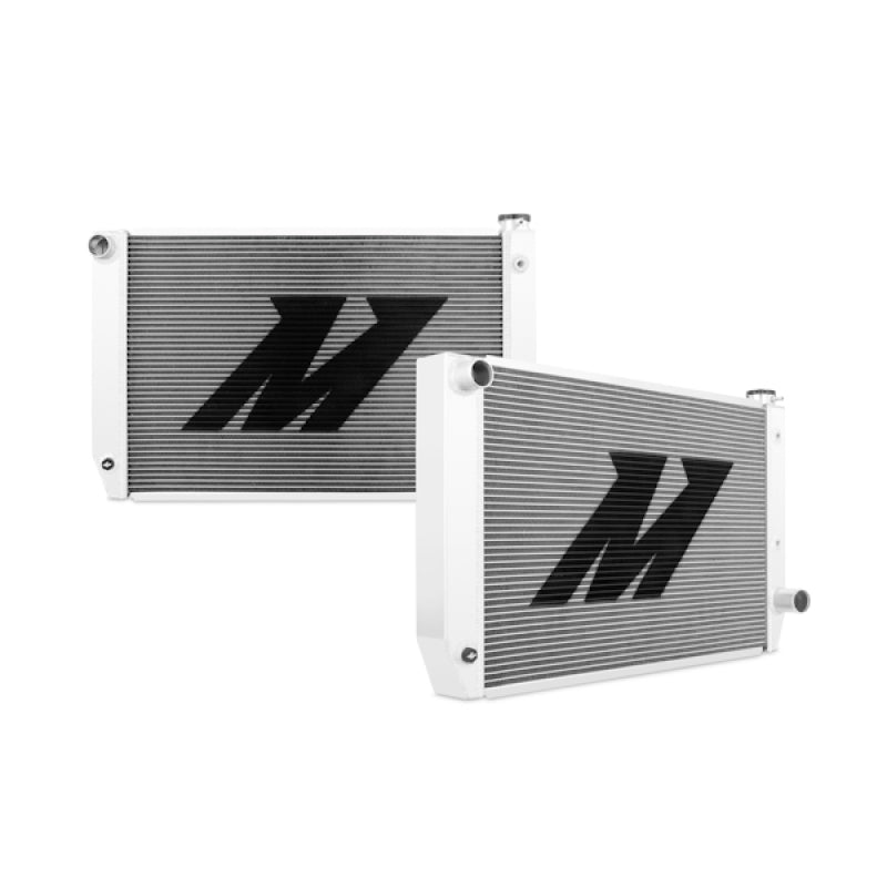 Mishimoto Universal Circle Track Radiator 31in x 19in x 3in Manual & Automatic Radiator - eliteracefab.com