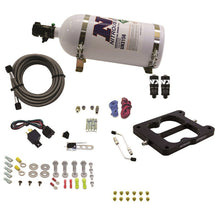 Load image into Gallery viewer, Nitrous Express Q-Jet/Holley Spread Bore Hitman Plus Nitrous Kit (50-200HP) w/10lb Bottle