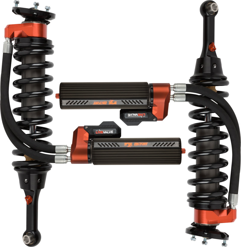 Fox 3.0 Factory Race Series Live Valve Internal Bypass Coilover Shock 2019+ Ford Raptor - Front - eliteracefab.com