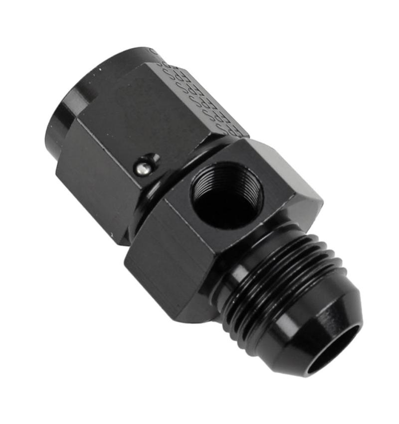 Aeromotive Adapter - AN-08 Male to Female - 1/8-NPT Port Aeromotive