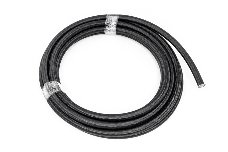 DeatschWerks 6AN Black Nylon Braided PTFE Hose 20 Feet - eliteracefab.com