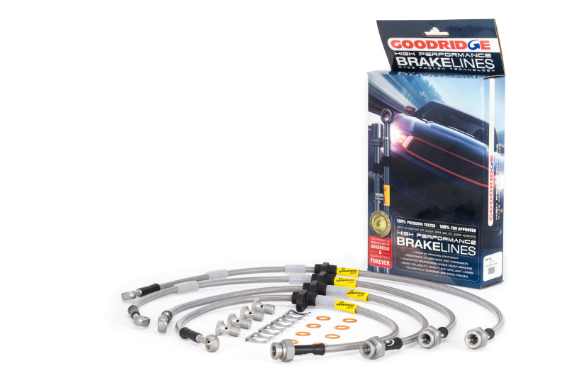 Goodridge 91-95 Acura Legend Stainless Steel Brake Lines Goodridge