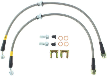 STOPTECH 04-07 STI STAINLESS STEEL REAR BRAKE LINES, 950.47504 - eliteracefab.com