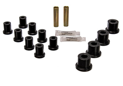 Energy Suspension Jeep Spring Bushing Set - Black - eliteracefab.com