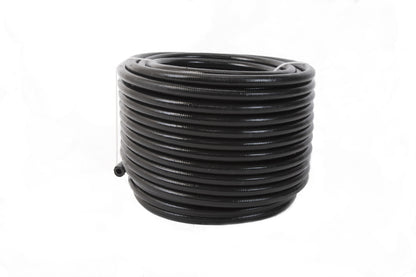 Aeromotive PTFE SS Braided Fuel Hose - Black Jacketed - AN-06 x 16ft