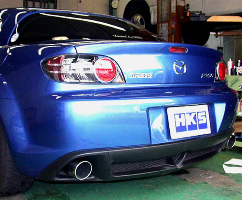 HKS Legamax Exhaust Muffler Mazda RX-8 04-07 - eliteracefab.com