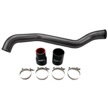 Load image into Gallery viewer, Wehrli 01-04 Chevrolet 6.6L LB7 Duramax Driver Side 3in Intercooler Pipe - WCFab Grey - eliteracefab.com
